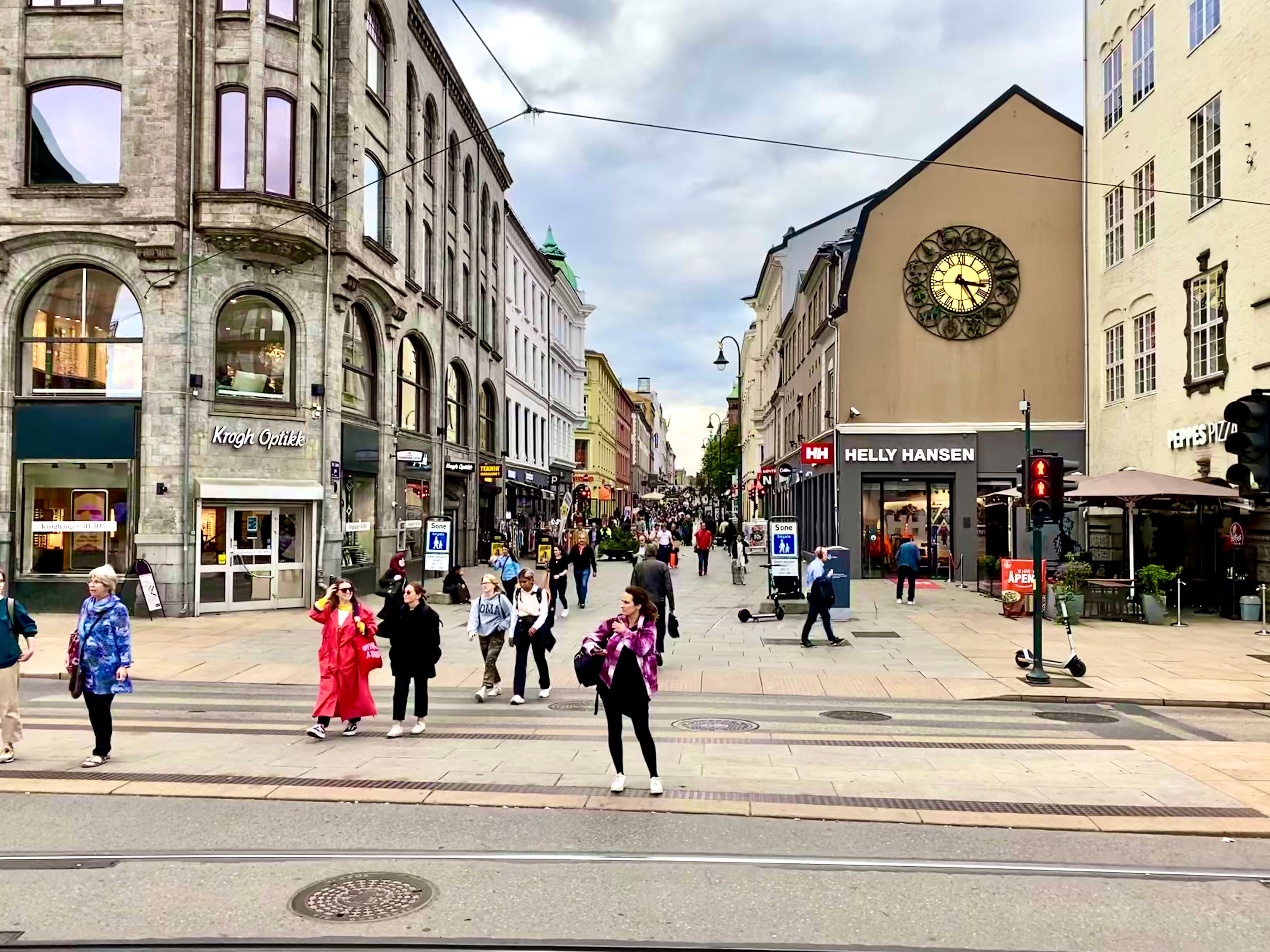 Norwegen Oslo City Live