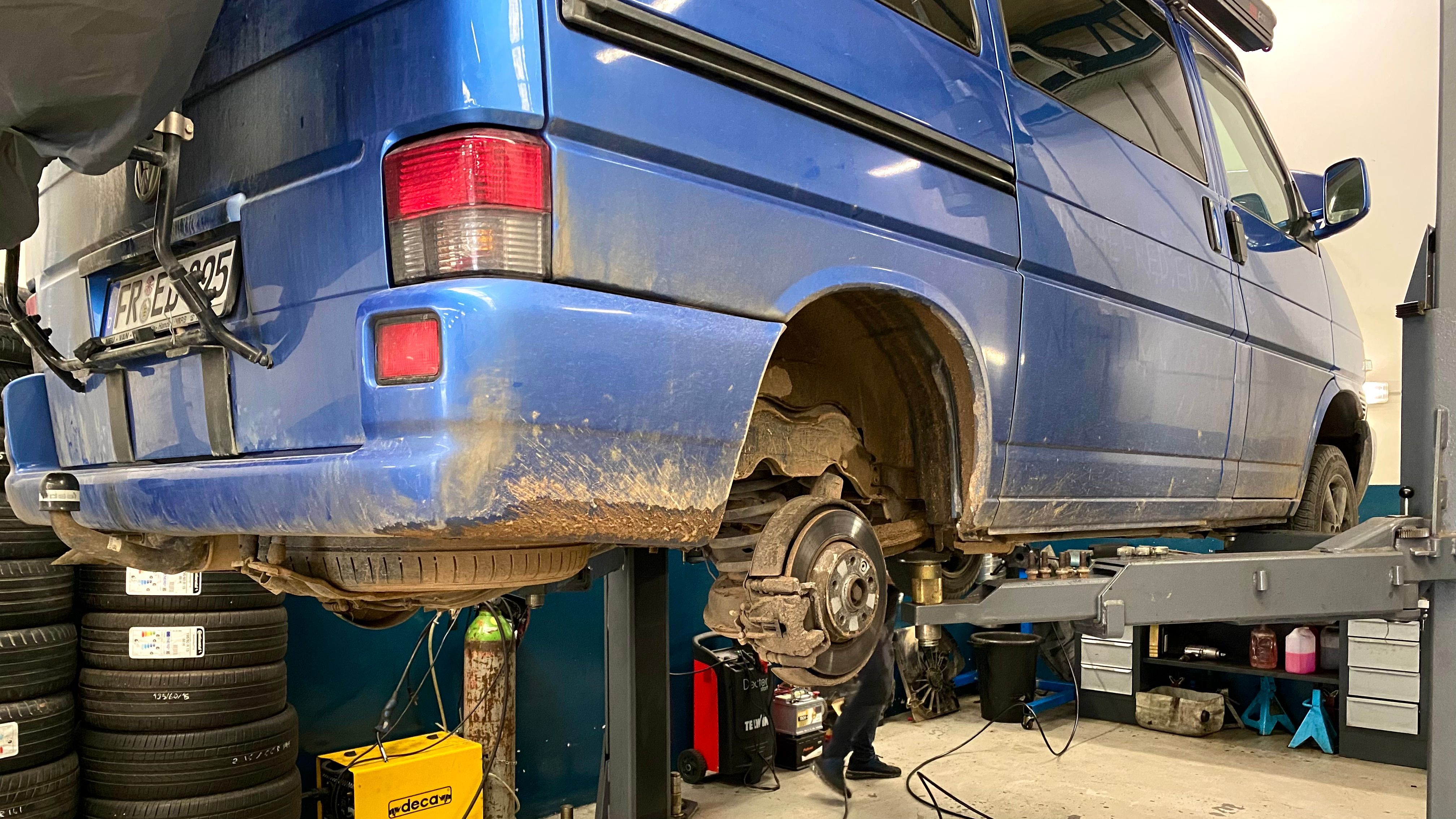 Neue Bremsen für FRED