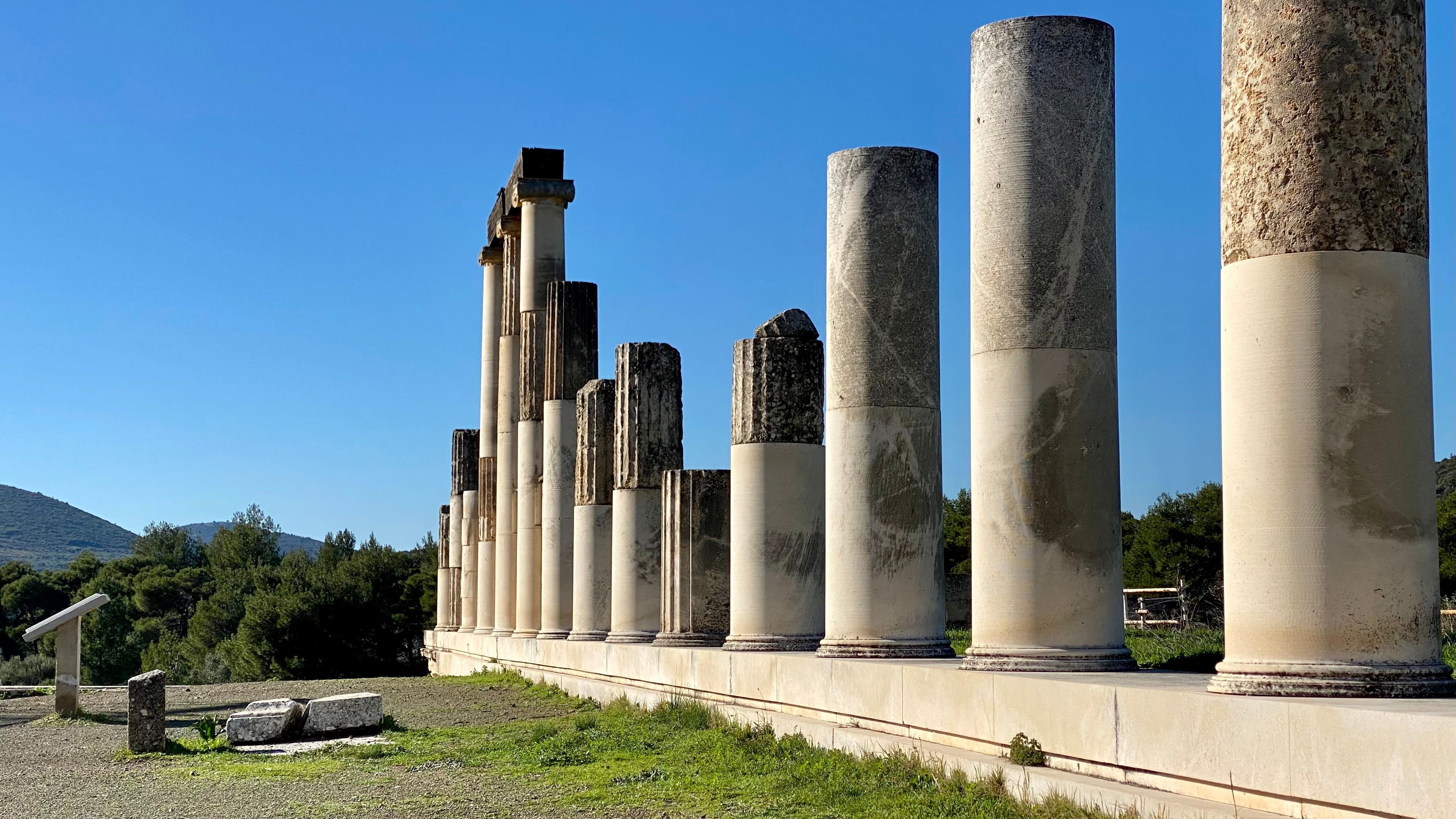 Epidauros - Ausgrabungsstätte