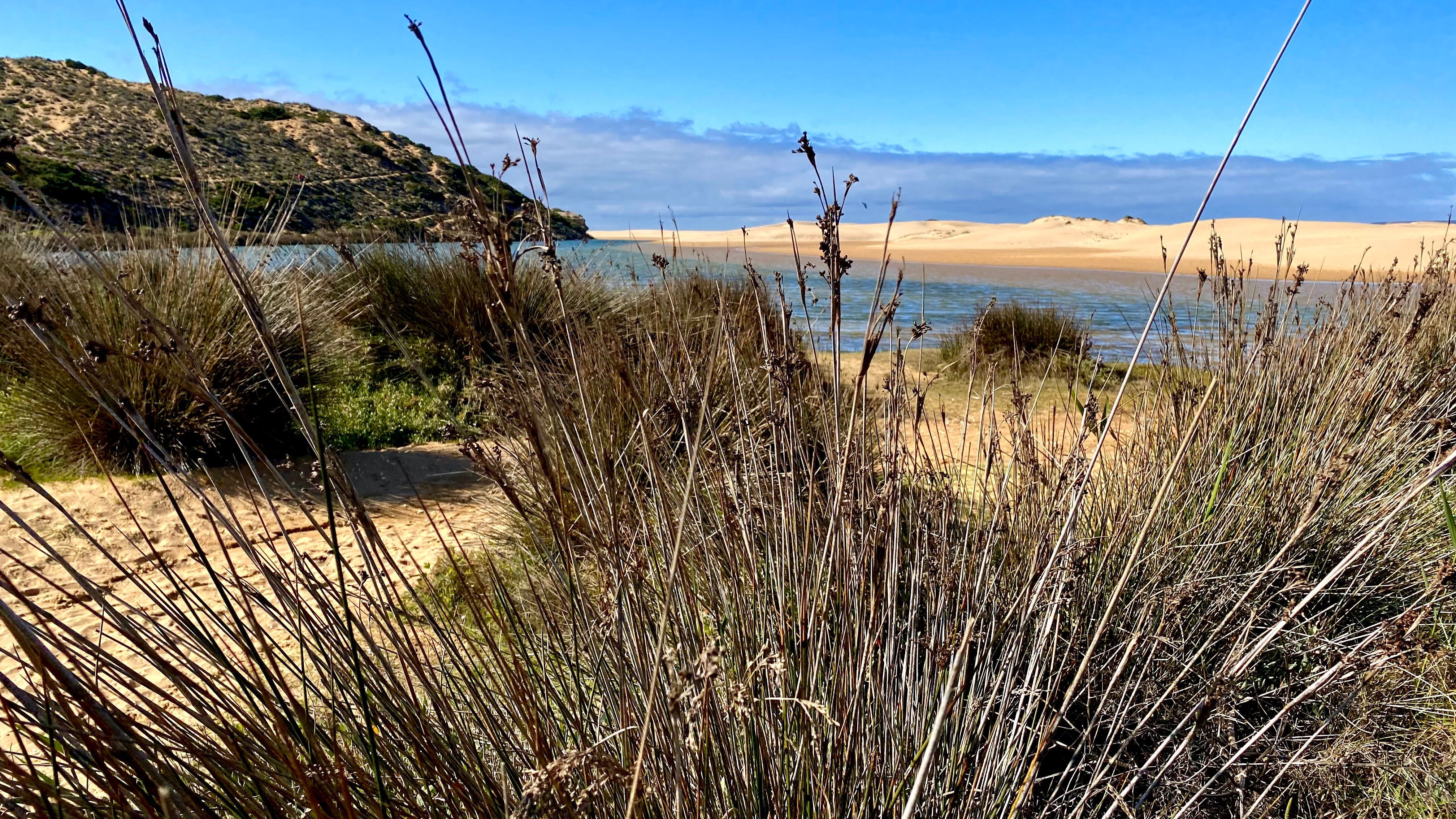 Dünenlandschaft Bordeiras Beach
