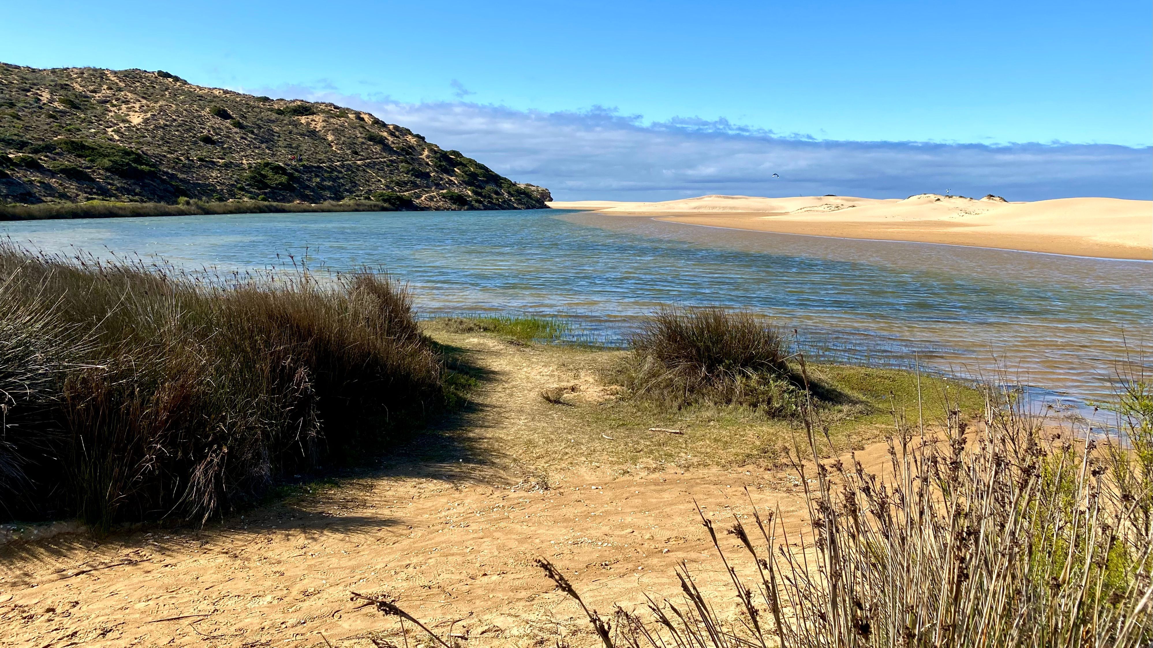 Dünenlandschaft Bordeiras Beach