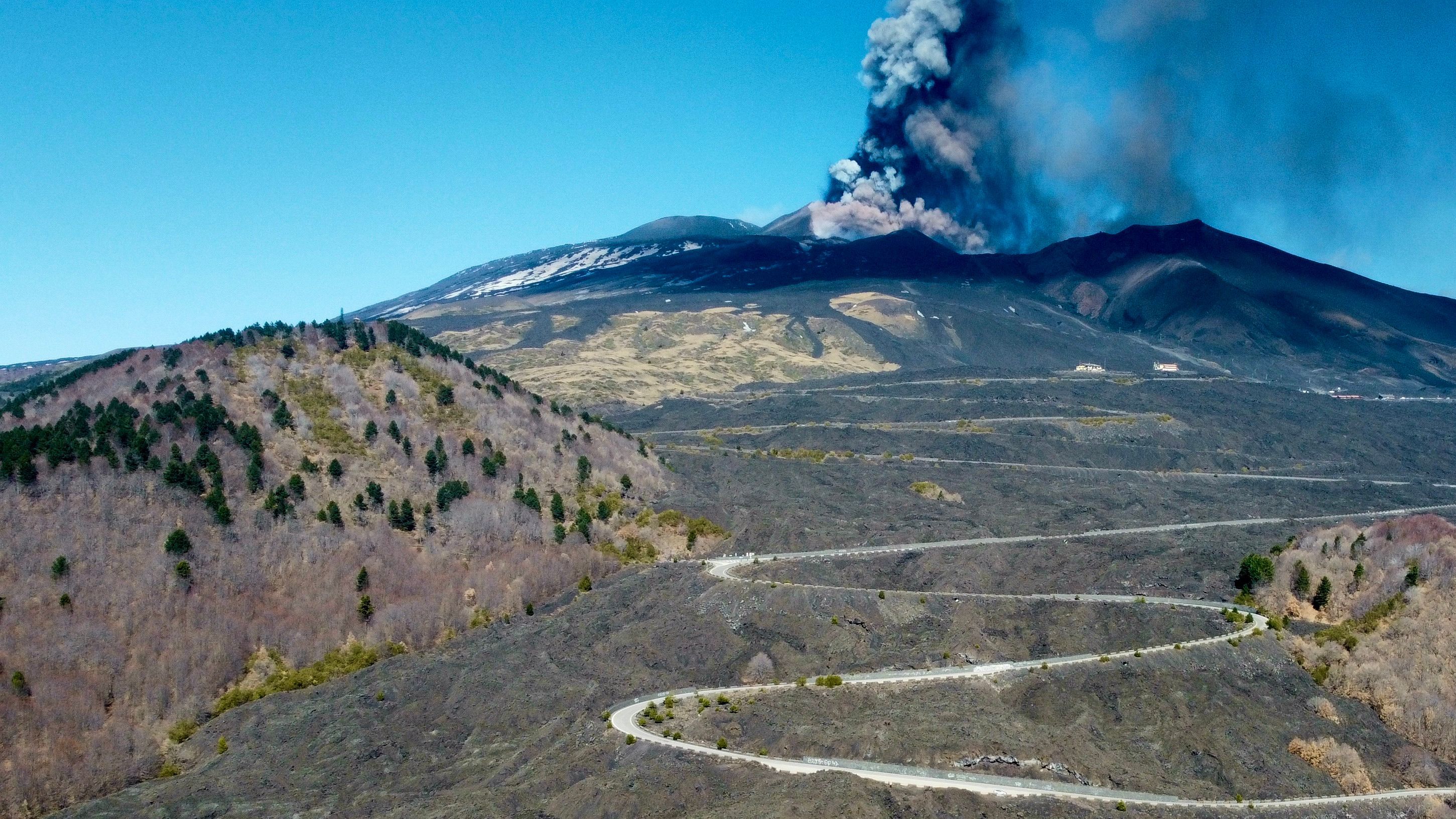 Straße zum Etna 🌋