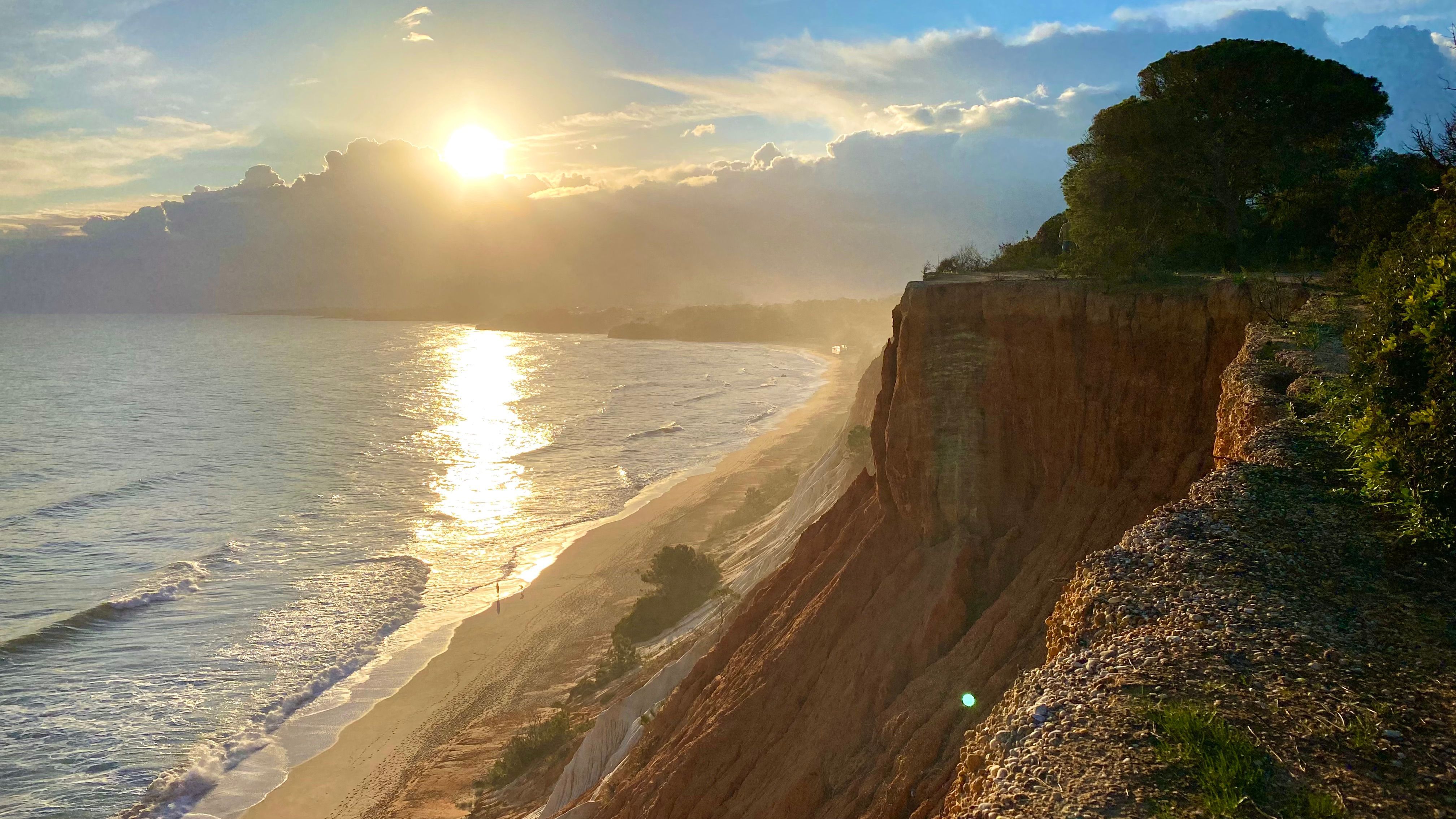 Sonnenuntergang in Albufeira