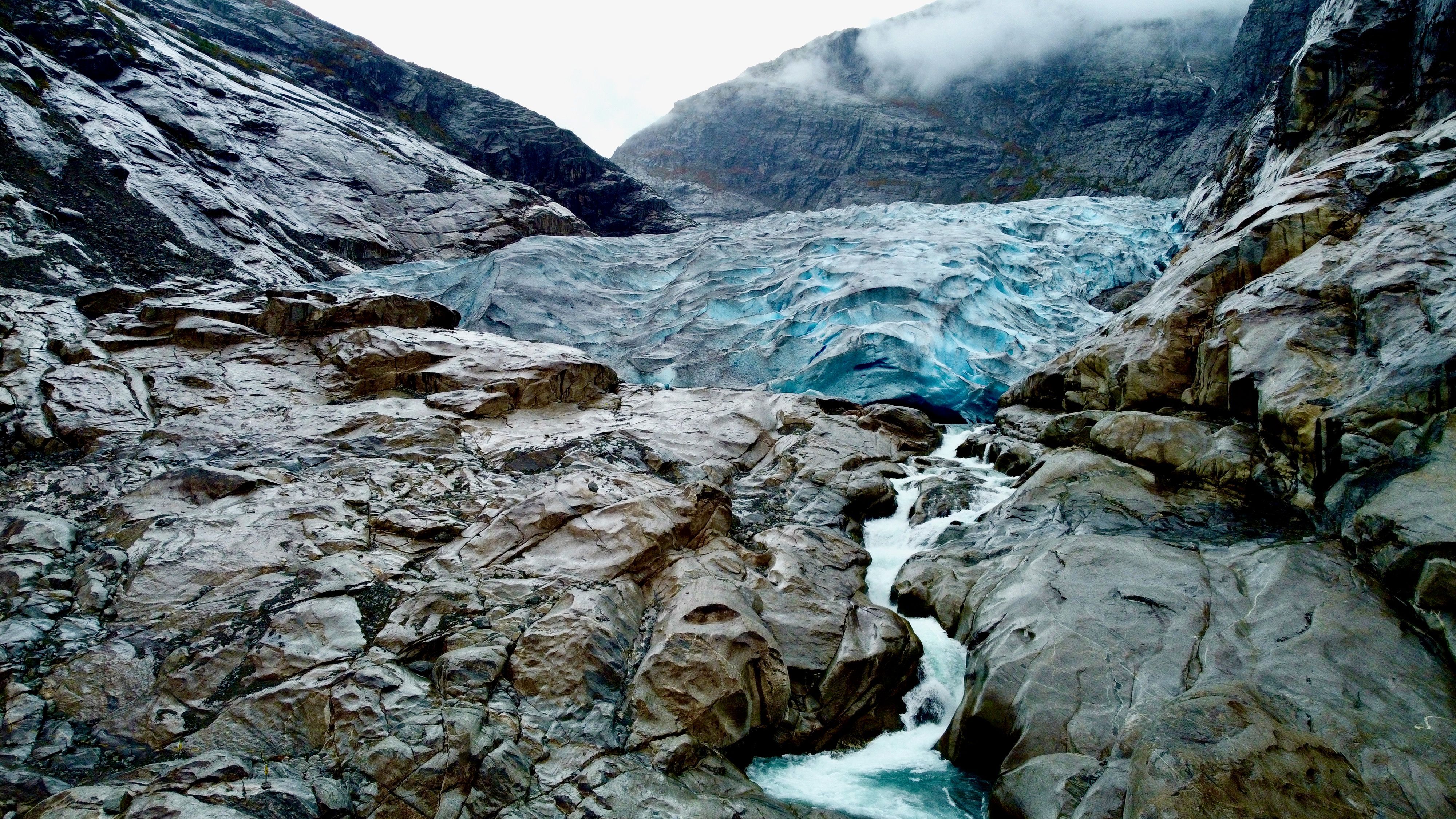 Jostedalsbreen-Gletschers