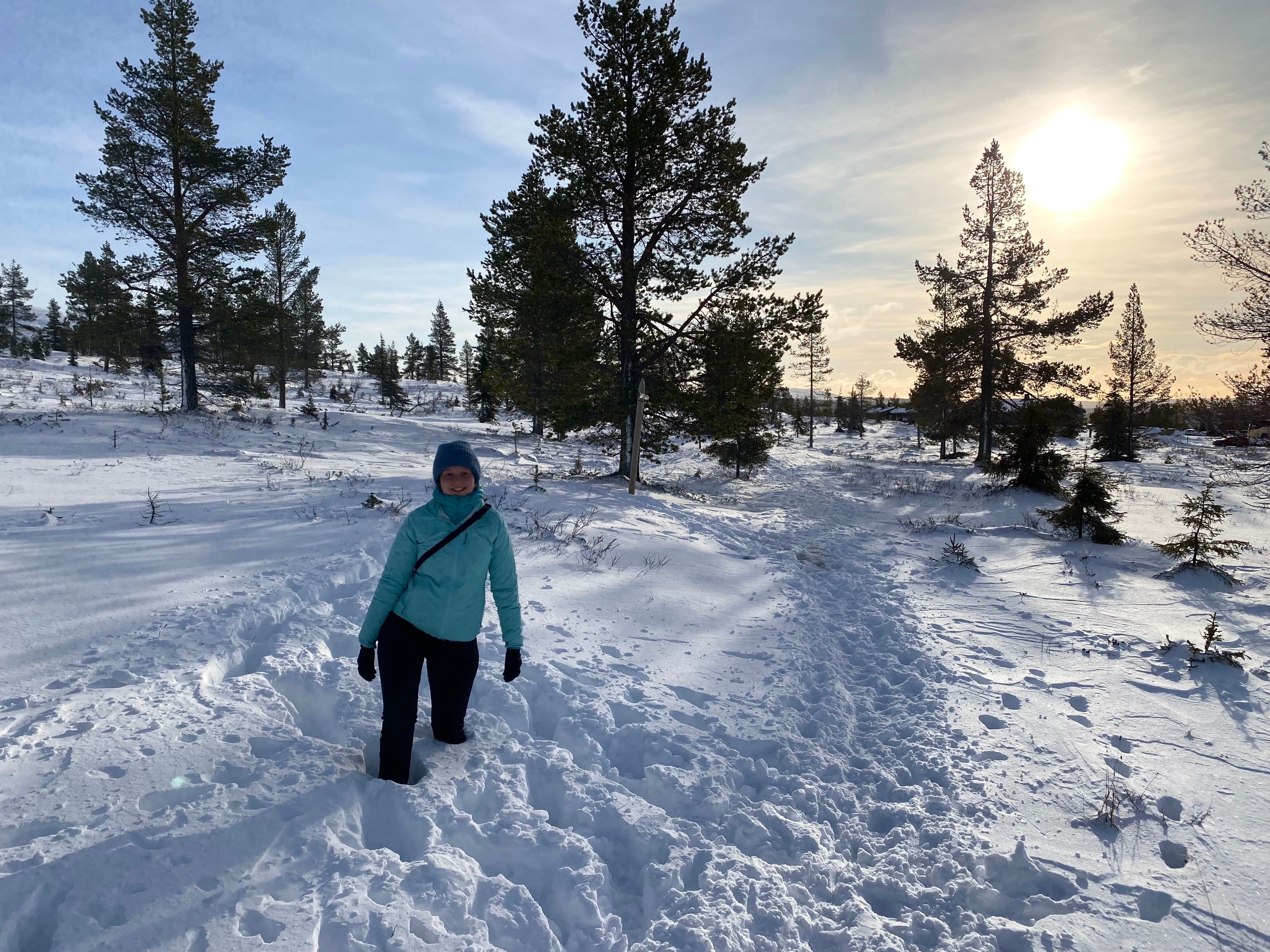 Finnland - Schneewanderung