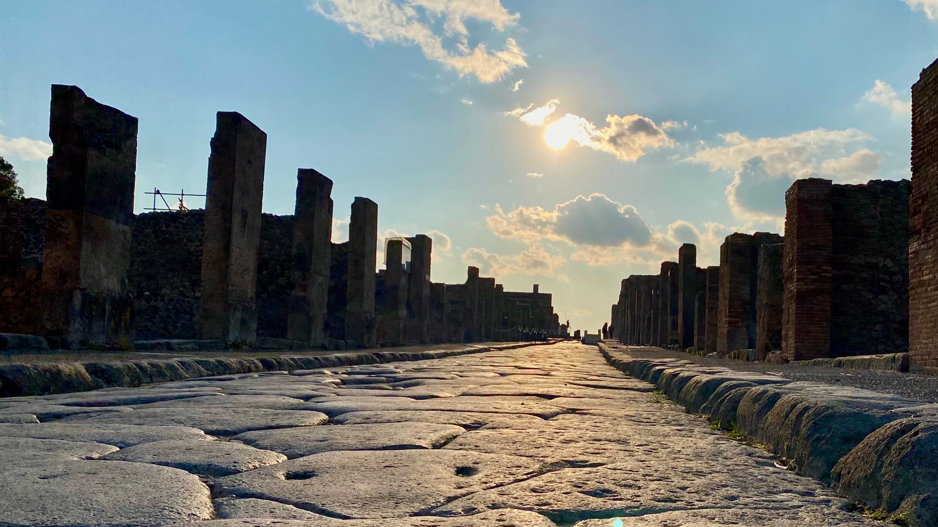 Straßen von Pompeji