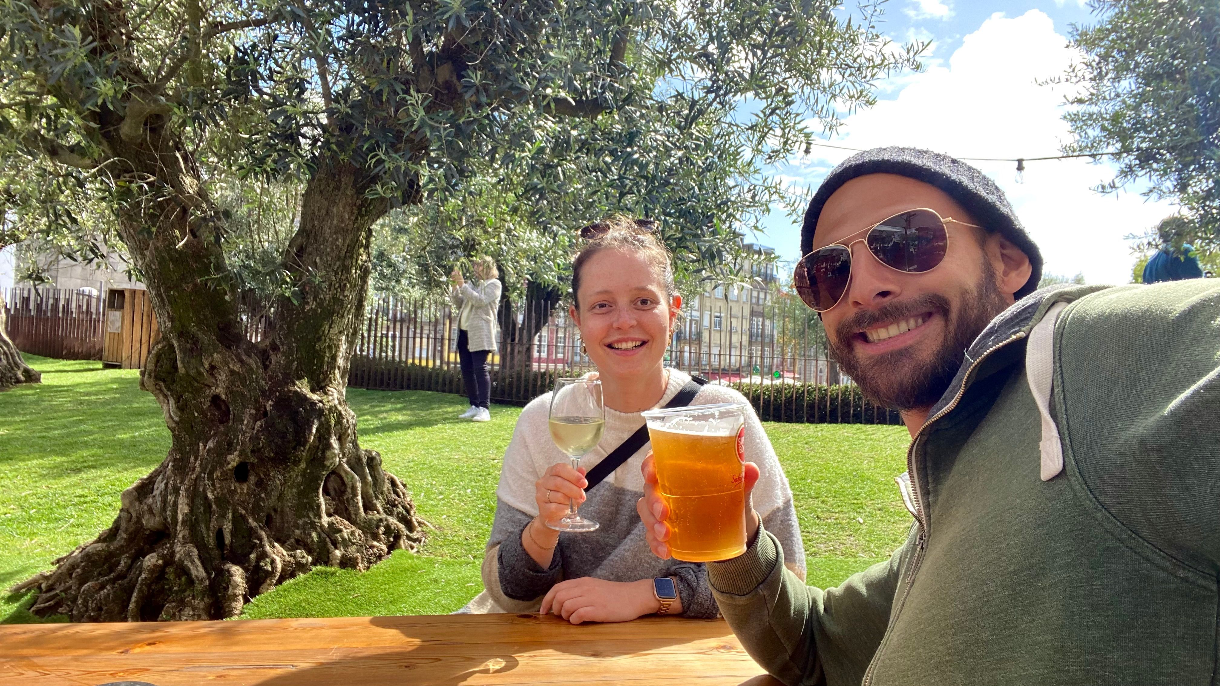 Bierpause in Porto