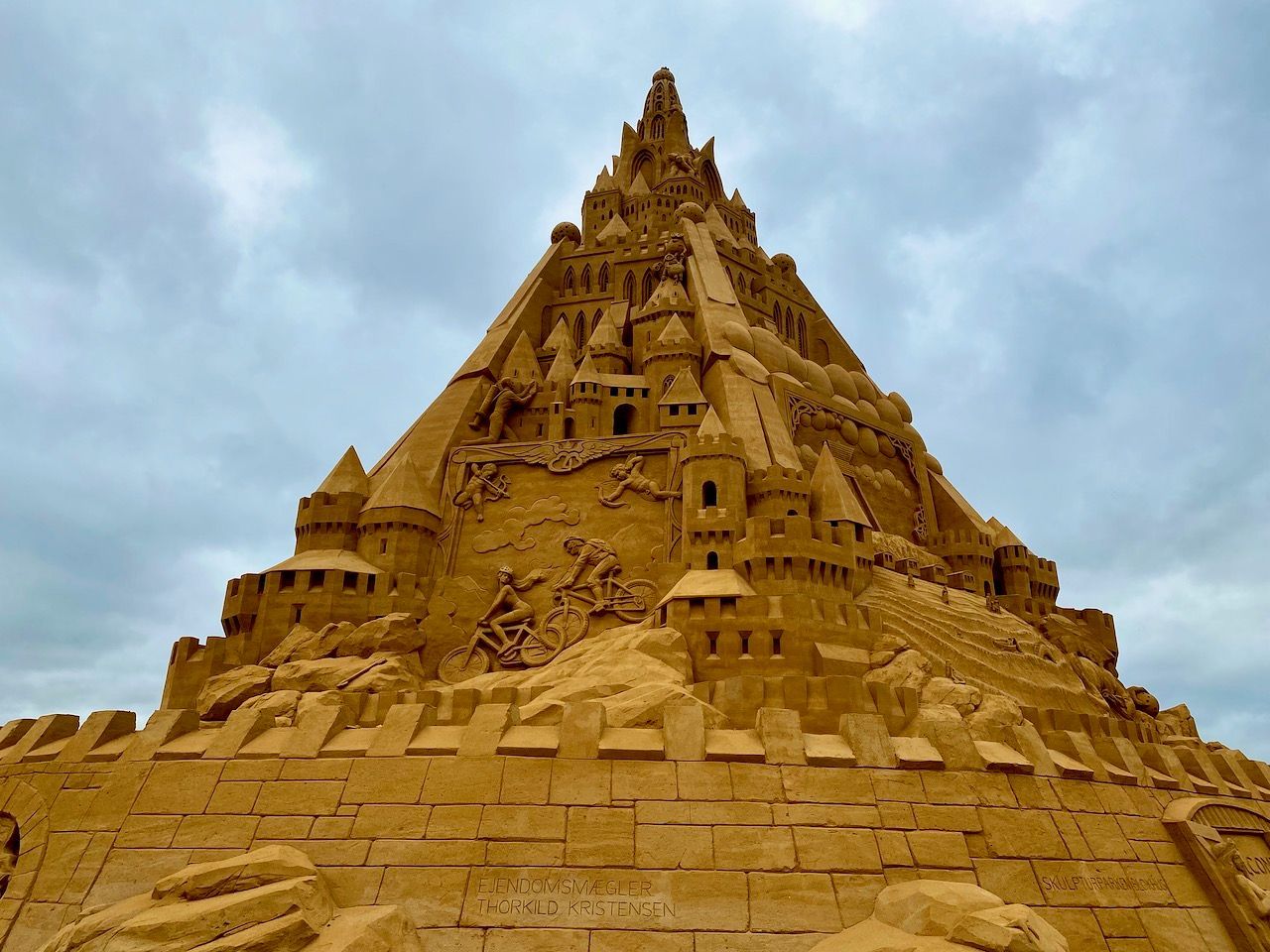 Blokhus - größten Sandburg