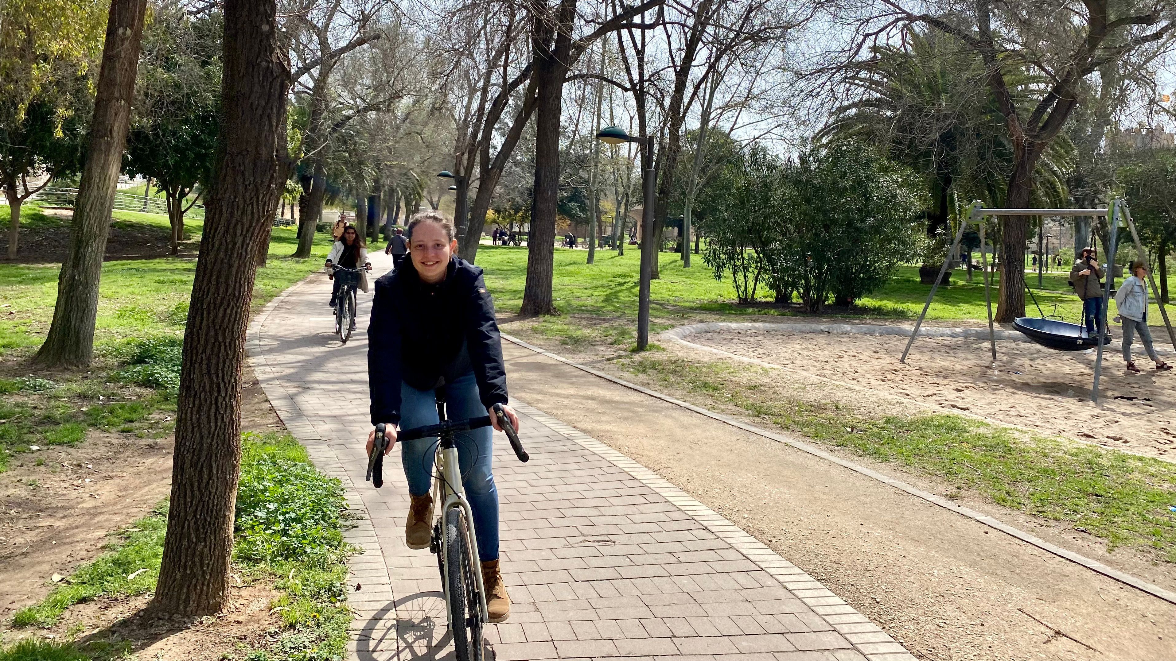 Ich reite ich reite den Drahtesel!