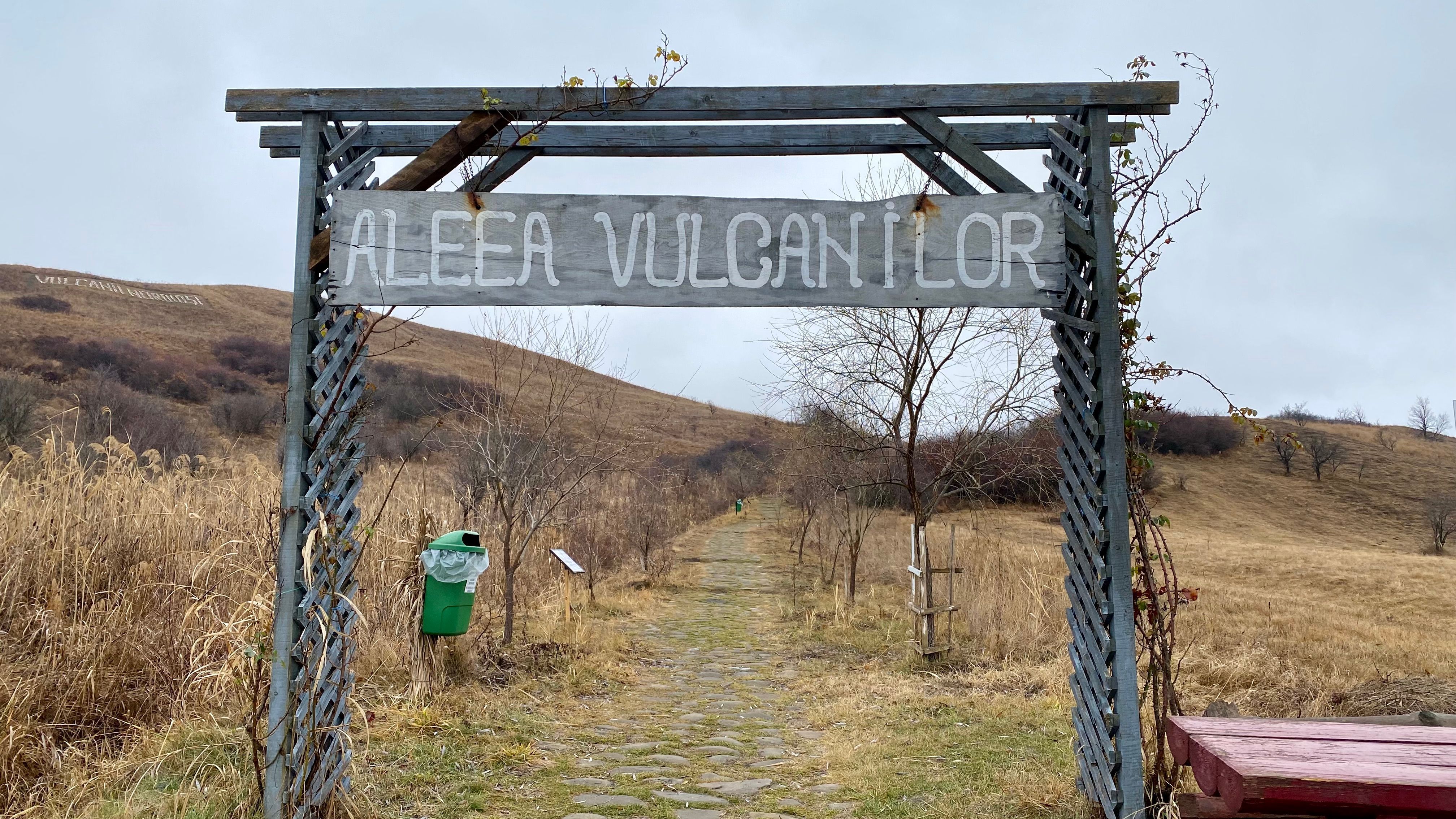 Schlammvulkane von Berca Rumänien